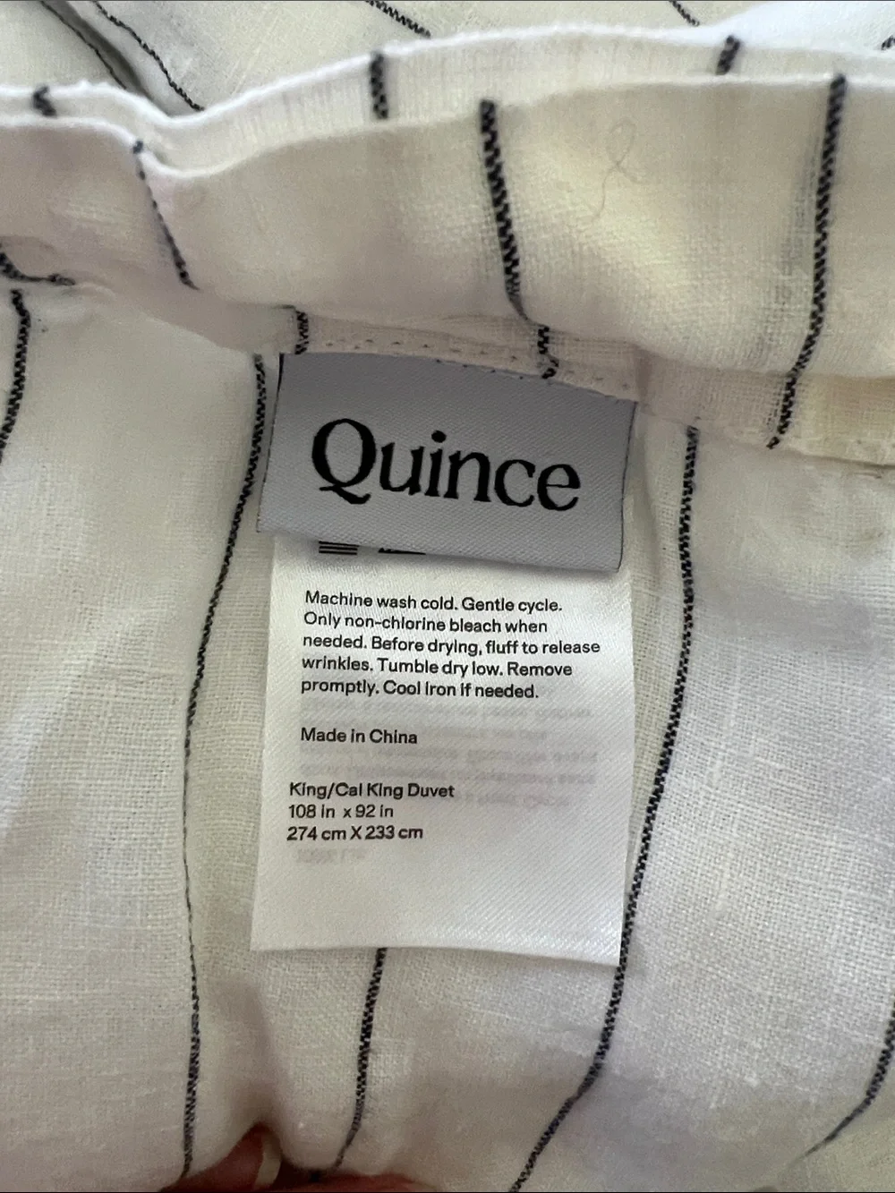 Quince 100% linen